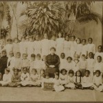 Alunos e professoras da 3ª série da Escola Rodrigues  Alves (RJ), 1914
