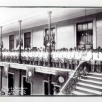 Comemoração da Festa da Bandeira na Escola Paulo de Frontin (RJ), 19.11.1928