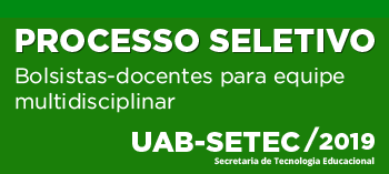 Processo Seletivo Equipe Multidisciplinar UAB/SETEC/2019
