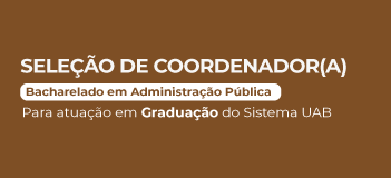 Processo Seletivo - Coordenador de Curso - Administração Pública - ADMPUB/UFMT/2025