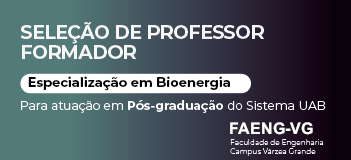 Docentes Bolsistas - Professor Formador e Orientador - Bioenergia - FAENG/UFMT/2025
