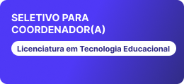 Processo Seletivo - Coordenador(a) - 2026/IE/UFMT