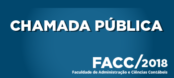 Chamada Pública - FACC/2018