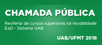 Chamada - Pública - UFMT/UAB